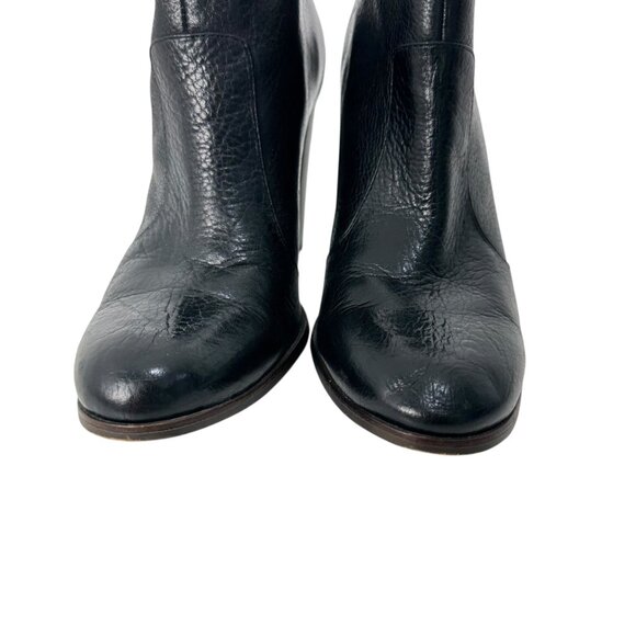 Louise Et Cie Womens SZ 8.5M High Heeled Black Leather Ankle Booties - Picture 16 of 16